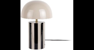 Leitmotiv Tafellamp Rayado - Zwart - 25x25x34cm - Modern
