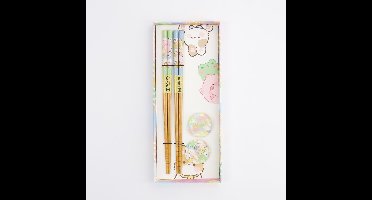 Tokyo Design Studio – Eetstokjes Set – Kawaii Dieren – 2 Paar