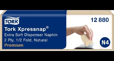 TORK Xpressnap dispenserservetten 213x165mm bordeaux