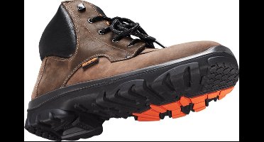 Emma werkschoenen s3 Zandvoort D maat47 hoog bruin