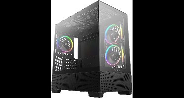DeepCool CG380 3F Midi Tower Zwart