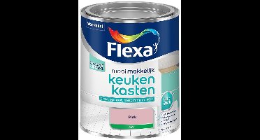 Flexa - Mooi Makkelijk Keukenkasten Mat - Pink - Mengverf - 0.75 L
