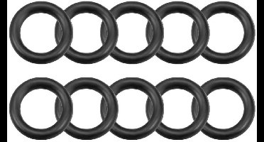 Nitrilrubber O-ringen 5,5 mm AD 3,5 mm ID 1 mm breedte - set van 10 stuks metrische afdichtingen