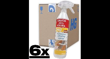 6x HG Laminaat Alledag Spray 650ml Snel & streeploos schoon