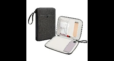 Laptoprugzak, 360° bescherming rondom, geschikt voor 13-inch laptops, tablets en notebooks. Opbergtas voor laptopcomputers (zwart)