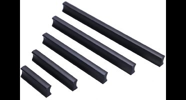 Azomor® Set van 6 stijlvolle aluminium meubelgrepen voor kasten en lades