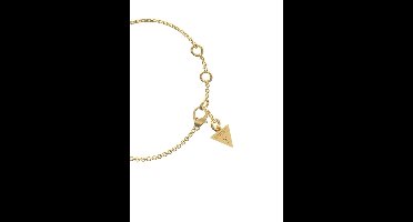 Guess - Dames Guess stalen bicolor armband LOVE ME TENDER - Armband - Staal - Goudkleurig - 19 cm