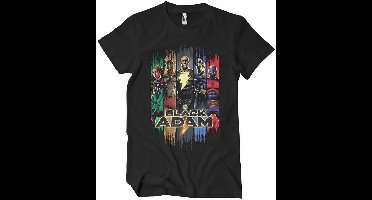 DC Comics Black Adam Characters Big Tall T-Shirt WB-1-BLAD005-DTF715 Black-5XL