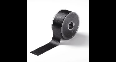 Satijnlint 38 mm zwart 25 m - Satijnlint - Prym
