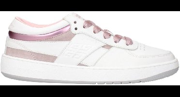 Leather Low Top Sneakers Wo - Royal Blue