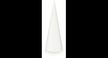 vtwonen Decoratie Beeld Swirl - Decoratie voor Woonkamer - Porselein - 13.7x36.5cm