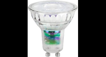 Spectrum LED Lamp GU10 - 2.5W - 230V - 460 Lumen - 3000K Warm Wit - Ø50mm - Voor Werkverlichting, Spiegelkast of Garage
