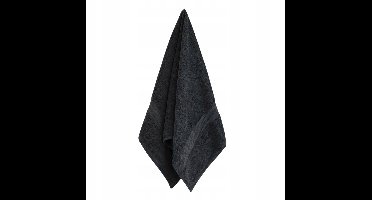 Forum Handdoek 70x140cm Zwart 550g/m² Katoen