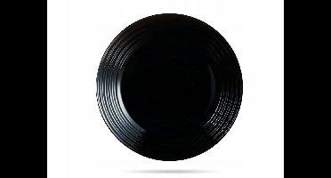 Luminarc Harena Zwart Dessertbord 19 cm - Gehard Glas