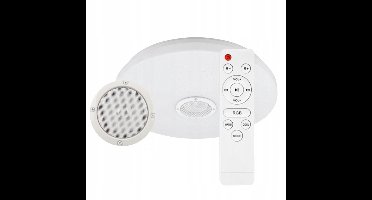 LED Plafondlamp met Bluetooth Speaker 48W 40cm Dimbaar Kleurtemperatuur