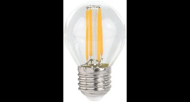 Spectrum LED Kogellamp E27 - 4W - 230V - 510 Lumen - 4000K Neutraal Wit - Ø45mm - Voor Tafellamp, Nachtlampje of Wandlamp