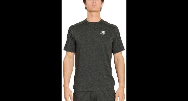 Leone1947 Melange T-shirt Met Korte Mouwen Grijs M Man