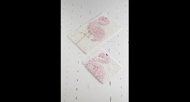 Asir Acryl badmatset (2 stuks) – multicolor