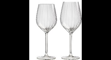 Royal Leerdam - Adora - Wijnglazen Set - 12 stuks - 38 cl & 50 cl - Rode & Witte wijn - Glazenset