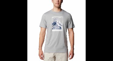 Columbia Csc™ Seasonal Logo T-shirt Met Korte Mouwen Grijs XS Man