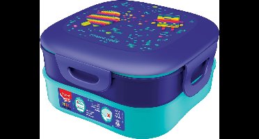 Maped PICNIK brooddoos/lunchbox KIDS CONCEPT PIXEL PARTY 3-in-1, 1,4 liter