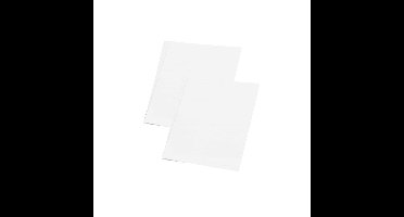 A4 hobby papier - 100x vellen - kleur wit - Knutselen met papier - Knutselpapier - Surprise materiaal