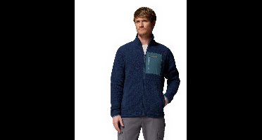 Columbia Jasper Ridge™ Pebbled Fleece Met Volledige Rits Blauw XL Man