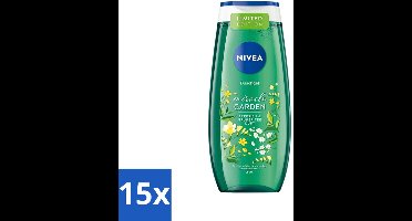 15 x Nivea - Douchegel - Freesia & Groene Thee - 250 ml - Douchegel Freesia Groene Thee - Douchegel Voor Huidverzorging - Frisse Geur Douchegel - Hydraterende Douchegel - PH-huidneutraal
