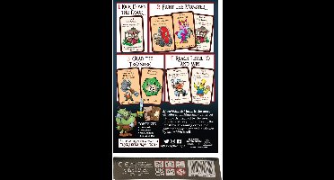 Munchkins and Mazes - Kaartspel - Engelstalig - Steve Jackson Games