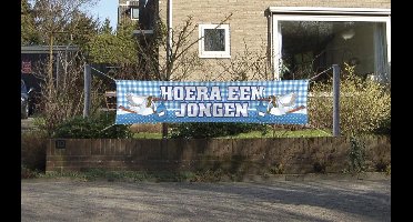 Folat - Streetbanner Hoera een jongen