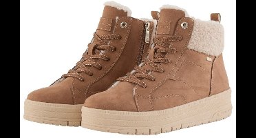 Tom Tailor - Waterdichte enkellaarsjes met voering - Maat 37 - sand