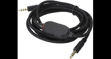 JHubers Goods - Oortelefoonkabel met Microfoon voor Gaming Headsets, Audiokabel voor PC Headsets - Geschikt voor diverse Modellen (75 characters)