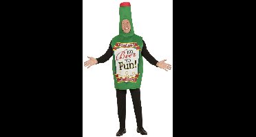 Bierfles kostuum unisex