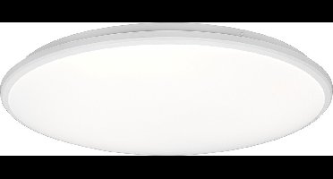 Reality - LED Plafondlamp - Plafondverlichting - 34W - Natuurlijk Wit 4000K - Dimbaar - Rond - Wit - Kunststof