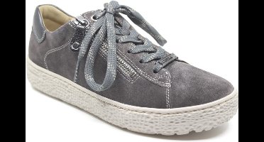 Hartjes, 162.1401/99 49.49, Grijze sneaker wijdte H
