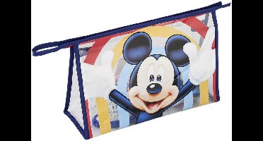Kindertoiletartikelen Reisset Mickey Mouse Blauw (23 x 16 x 7 cm) - met 4 onderdelen
