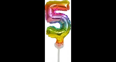 Helium cijfer ballon 5