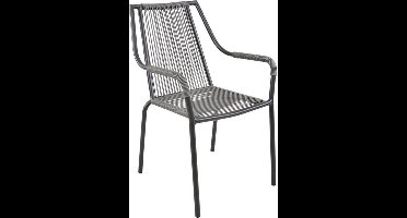 Shelo terrasstoel grijs