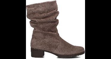 Hartjes Sue D Laars Enkellaarsjes - Enkelboots met rits - Dames - Taupe - Maat 37