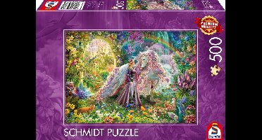 Schmidt Spiele - Droomreis met eenhoorn - puzzel - 500 stukjes