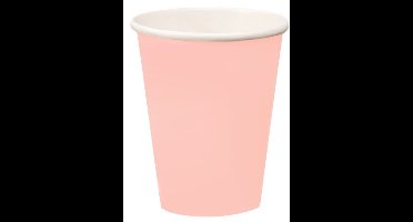 Daily Style – Kartonnen Bekers – Roze – 20 stuks
