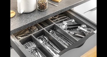 Boraboi® Ruime en Besteklade Organisator voor Optimale Keukenopslag in Stijlvolle Kleur