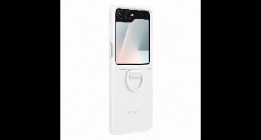 Samsung Galaxy Z Flip 7 FE Hoesje - Silicone Case - Wit