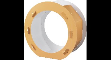 Oranje cilindervormige lantaarnomtrek, diameter 220 mm