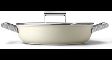 SMEG DPF2812CRM Hapjespan - Jaren 50 - Crème