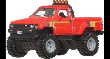 Hot Wheels Car Culture HW Off-Road 1987 Toyota Pickup Truck, Auto, 3 jaar, Metaal, Kunststof, Zwart, Rood