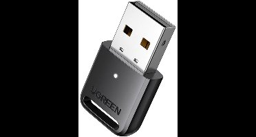 Bluetooth 5.3 Usb-Adapter/Ontvanger Ugreen Cm591, Led, Bereik 20 M (Zwart)