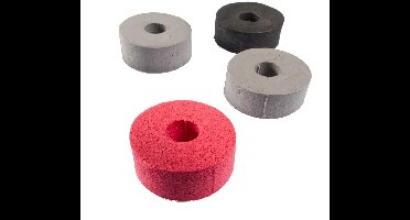 Fame Cymbal Washers Cymbal Felt multi-colour 4-pack - Accessoire voor bekkens