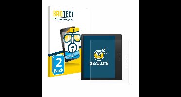 BROTECT - Screenprotector voor Boox Go Color 7 Gen II - Folie Beschermfolie transparant 2 Stuks