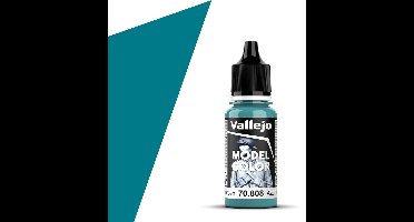 Vallejo Hobbyverf Acrylverf - 70808 Model Color Blue Green - Acryl Verf flesje - 17 ml